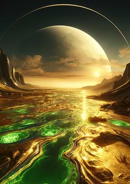 Alien Space Art Toxic