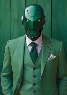 Robot in a suit