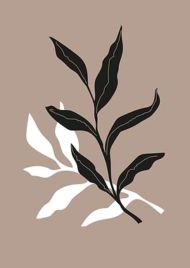 Botanical Tropical leaves