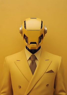 Robot in a suit