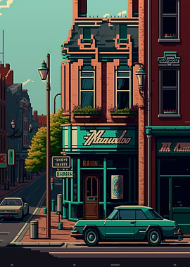Arnhem City Pixel Art