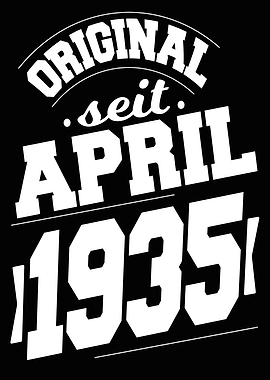 April 1935 89 Jahre