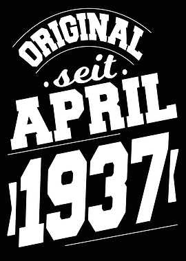 April 1937 87 Jahre