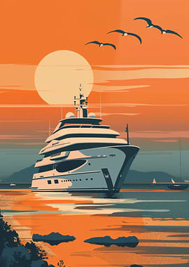 The Vintage Luxury Yacht