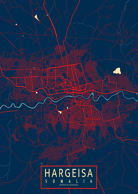 Hargeisa City Map Hope
