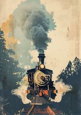 The Steam Engine Locomotiv