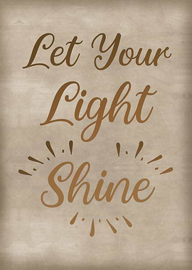 Let your light shine