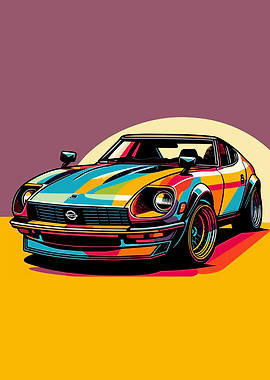Nissan 240Z vintage car