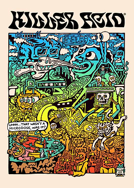 KILLER ACID キラーアシッド プリントポスター 楽天市場】KILLER ACID キラーアシッド HERB & LEAF プリント