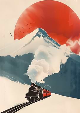 The Snow Express Train