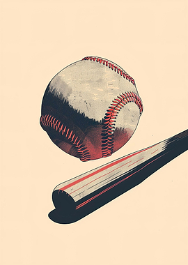 Baseball Bat Ball Sport
