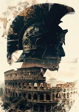 Gladiator In Colosseum