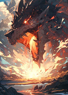 Fantasy Dragon Nebulae