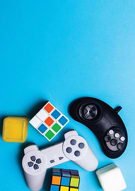 Blue Console With Another