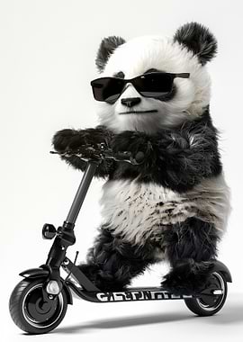 African Wild Dog Scooter