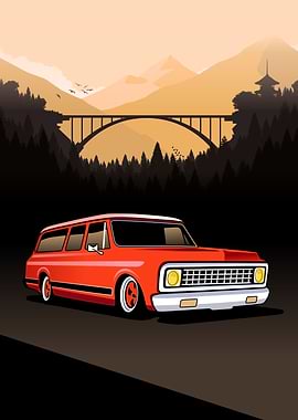 van classic car