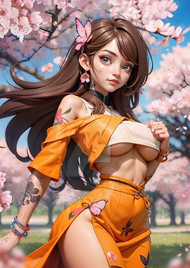 Cherry Blossom Girl