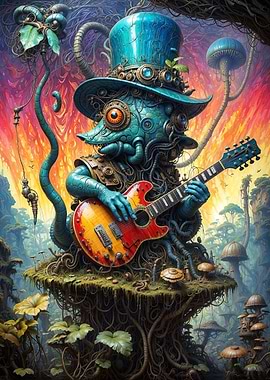 Enchanted Biopunk Echoes