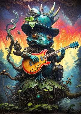 Biopunk Dino Folk Concert