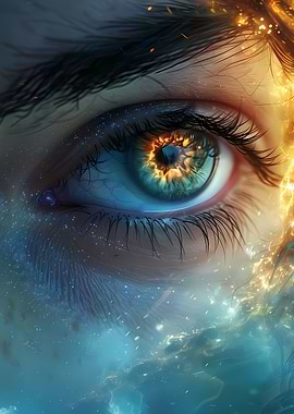 Goddess Beautiful Eye