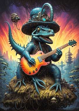 Biopunk Dinosaur Serenades