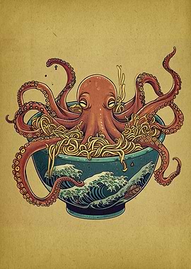 japanese ramen squid