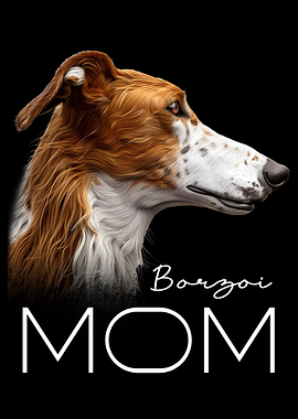 Borzoi Mom
