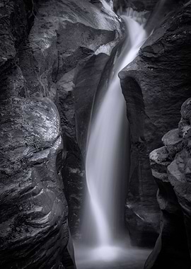 Black And White Falls