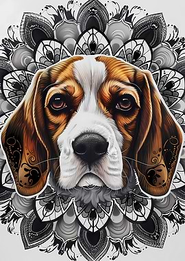 Mandala Beagle