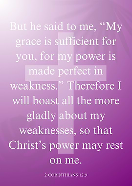 2 Corinthians 12 vs 9