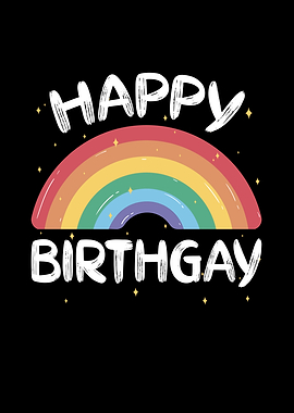 Happy Birthgay LGBTQ Gay
