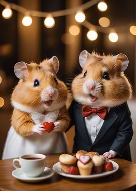 Hamster Couple Date