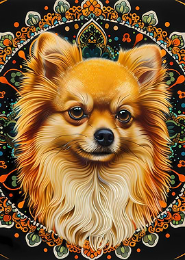 Mandala Pomeranian