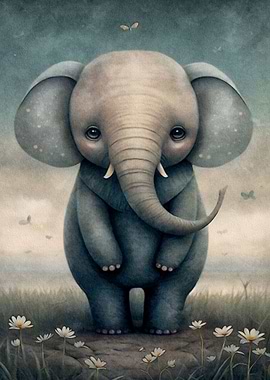 cute elephant baby