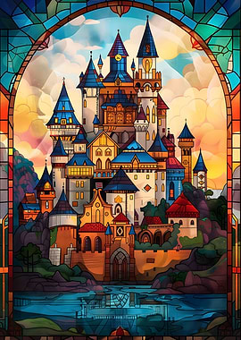 Castle Stained Glass