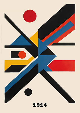 1914 Bauhaus Poster