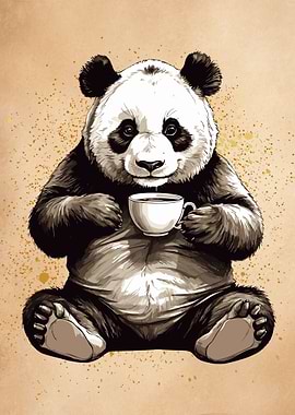 Panda and Coffee