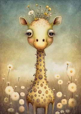 cute animal giraffe