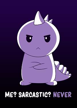 Cute Dinosaur Dark Humor