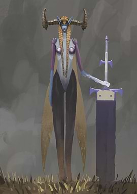 dark sword warrior women