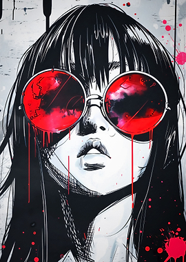 Minimalistic Anime Girl