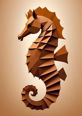 Brown Seahorse