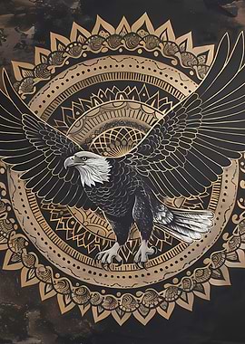 Mandala Eagle