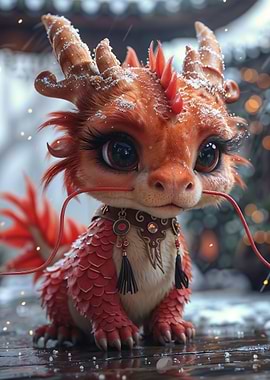 cute baby dragon