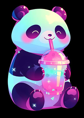 Pandas Colorful Slush