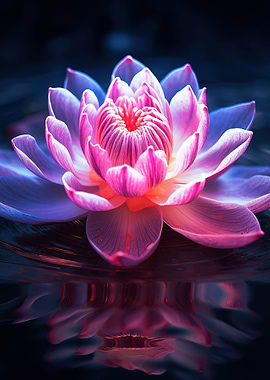 Magical Lotus Flower