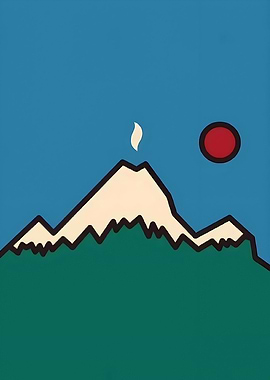 Minimalist Mountain