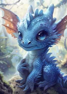 cute baby dragon