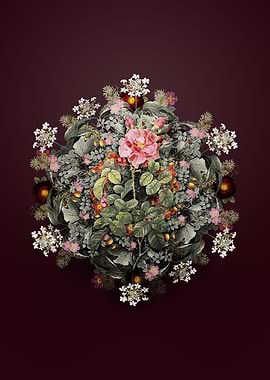 Four Seasons Rose Wreath