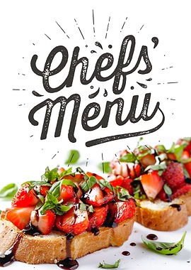 Chefs Menu Bruschetta